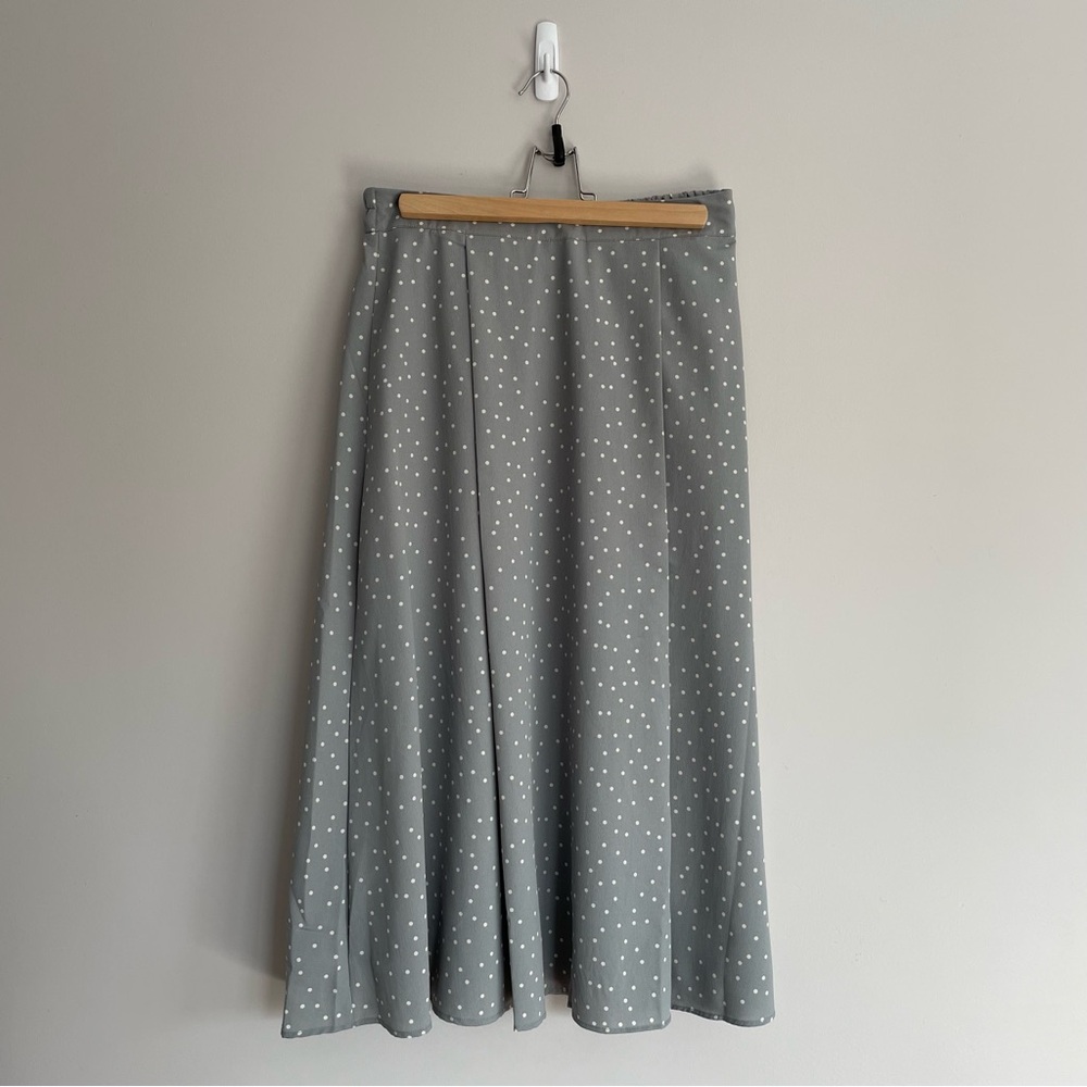 OAK+FORT | polka dot maxi skirt